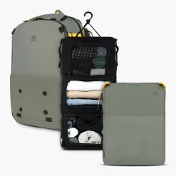 Mochila Hive + Armario + Bolsa Compresora Organizada 12L